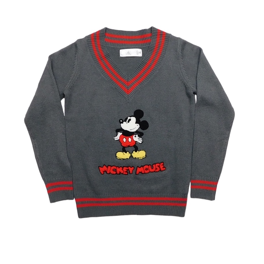 Disney Celebration Varsity Mickey Mouse Classic Sweater for Women size Small